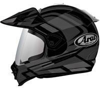 Arai Tour-X5 Discovery Casco da motocross, nero/grigio, L (59/60) | Antiappannamento