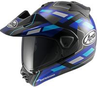 Arai Tour-X5 Match, casco avventura M female Nero/Grigio/Blu/Azzurro