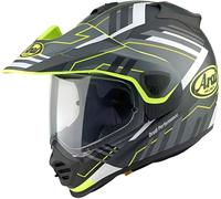 Arai Tour-X5 Trail Casco da motocross, giallo/nero/bianco, Taglia L (59)