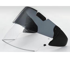 Arai VAS-Z Pro Shade, kit visiera male Nero Trasparente/Fumé