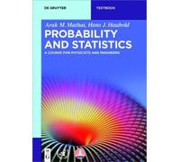 Arak M. Mathai Hans J. Haubold Probability and Statistics (Tascabile)