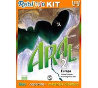 ARAL CON ATLANTE 2 (9788869175596) - Libro Scolastico + Kit Scuola con Copertine Rebillo