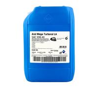 ARAL Megaturboral La 10W-40 Lkw-Motorenöl Acea E6, Acea E11, MB 228.51, 20 Litro