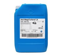 ARAL Megaturboral La 10W-40 Lkw-Motorenöl Acea E6, Acea E11, MB 228.51, 20 Litro