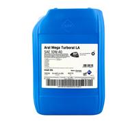 ARAL Megaturboral La 10W-40 Lkw-Motorenöl Acea E6, Acea E11, MB 228.51, 20 Litro
