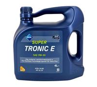 ARAL Supertronic E 0W-30 Olio Motore Acea A5/B5 , Api Sl, Api Cf, 2x4 Litro