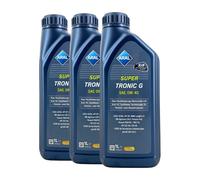 ARAL SuperTronic G 0W-40 Olio Motore MB 226.5, MB 229.3, VW 502 00, 3x1 Litri