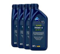 ARAL Supertronic G 0W-40 Olio Motore MB 226.5,MB 229.3, VW 502 00, 4x1 Litro