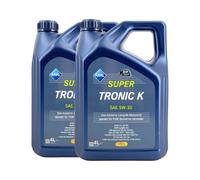 ARAL SuperTronic K 5W-30 Olio Motore MB 229.31, MB 229.51, MB 229.52, 2x4 Litri