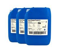 ARAL SuperTronic K 5W-30 Olio Motore MB 229.31, MB 229.51, MB 229.52, 3x20 Litri