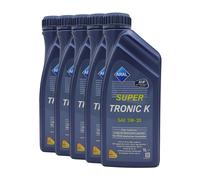 ARAL SuperTronic K 5W-30 Olio Motore MB 229.31, MB 229.51, MB 229.52, 5x1 Litro
