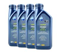 ARAL SuperTronic LL IV FE 0W-20 Olio Motore, Porsche C20, VW 509 00, 4x1 Litro
