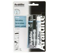 Araldite Acciaio Veloce Impostazione Solvente Gratis Forte Adesivo Colla - 2 X