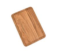 Arambh Acacia Wood Cutting Board - Durable large Chopping Block for Kitchen, Hardwood Prep & Serving Tray, Eco-Friendly Natural Board for Meat, Vegetables & Bread (38,1 cm x 25,4 cm x 1,90 cm)