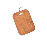 Arambh Handmade Chopping, Serving & Cheese Board with Round Hanging Hole Rustic Acacia Wood Kitchen Board, Made in India (27,94 x 20,32 x 1,90 cm)
