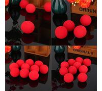 Aramox 10 Pezzi Red Sponge Balls, Appaiono, Scompaiono, Ottimo per Gli spettacoli. Delizia Il Tuo Pubblico con l' Classica, Scatena Il Divertimento Multiuso