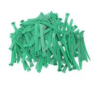 Aramox 100 Pezzi Etichette per Cosce di Pollame, Fasce per Cosce di Pollo Numerate Regolabili in Plastica, Anelli ID Leggibili Non Sbiaditi per Anatre Pulcini Oche Piccioni Tacchini Stormi di