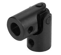 Aramox 2 Pcs Accoppiamento Universale Accoppiamento del Metallo Accoppiamento Connettore Fai - - -te Sverni con Viti per il Collegamento delle Auto Modelli Model Ships Robot