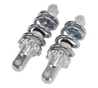 Aramox 2 Pcs Ammortizzatore Motociclistico 125 Mm Accensione Ad Alta Durezza per la Bici Elettrica ATV Go Kart Scooter Mountain Bike