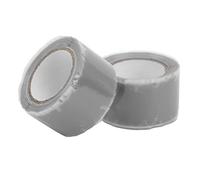 Aramox 2 Pcs Nastro di Silicone Autofinuso Nastro a Prova di Acqua Autoadesiva per Riparazione del Tubo del Tubo Dell'acqua 1,5 M di Lunghezza di 2,5 Cm di Larghezza (GREY)