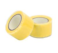 Aramox 2 Pcs Nastro di Silicone Autofinuso Nastro a Prova di Acqua Autoadesiva per Riparazione del Tubo del Tubo Dell'acqua 1,5 M di Lunghezza di 2,5 Cm di Larghezza (YELLOW)