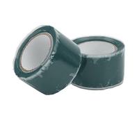 Aramox 2 Pcs Nastro di Silicone Autofinuso Nastro a Prova di Acqua Autoadesiva per Riparazione del Tubo del Tubo Dell'acqua 1,5 M di Lunghezza di 2,5 Cm di Larghezza (GREEN)