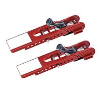 Aramox 2 PCS Strumento di Installazione del Rivestimento con Rivelazioni Regolabili e Corpo in Policarbonato, Schieramento, Montaggio del Rivestimento in per Cemento in Fibra