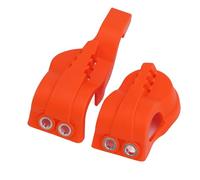 Aramox 2 Pezzi Copriscarpe Forcella Anteriore per Moto Copriprotezione Inferiore Inferiore per Piede Forcella, Ad Alta Resistenza, Compatibile con XC XCF SX SXF XCW EXC EXCF TPi 6D