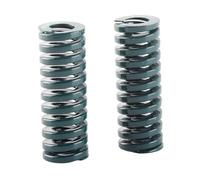 Aramox 2 PZ OD 25mm ID 12.5mm Stampante 3D Die Primavera Lunga Spirale Stampaggio Carico Pesante Stampo di Compressione Die Primavera Verde (Filettatura * 70 mm)