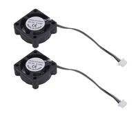 Aramox 2pc Compatti e Versatili -Hotend -fan per, Sostituzione della Ventola di Raffreddamento a Doppia Sfera di Raffreddamento a Palla con un Forte Flusso D'aria per Un'efficienza di Ottimale