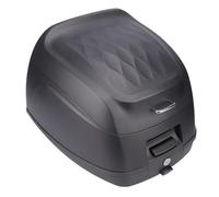 Aramox 32L Baule per Moto, Cassettina Impermeabile in Metallo ABS con Serratura a Chiave, Adatta Universale per Moto, Biciclette Elettriche e Scooter (GREY)