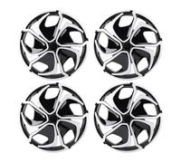 Aramox 4 Coprimozzi Universali 14 Pollici con Design Antifurto, Copricerchi R14, Utilizzati per la Maggior Parte delle Auto, Camion e SUV.