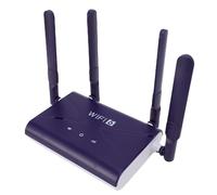 Aramox 4G LTE Router WiFi con 4 Antenne Ad Alto Guadagno per Ufficio Domestico Viaggio Fino a 32 Dispositivi 300 Mbps Copertura 1500 Sq Ft Bande FDD TDD WCDMA