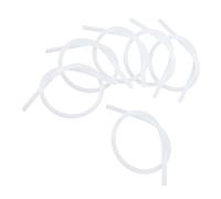 Aramox 6 Pezzi Tubi del Latte, Sostituzione Tubi del Latte in Silicone da 14,96 Pollici/38 Cm con 3 Connettori per Jura E60 E8 E80 E85 F505 F50 F50 J6 J85 S8 S80 S95 X8 Z5 Z6 Z8