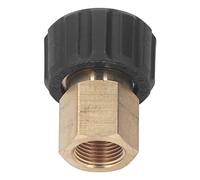 Aramox Adattatore a Fessura a Pressione Ottone Durevole Pressione Dell'acqua 5000psi per la Sostituzione Magra Elettronica, Adatta per la Maggior Parte e Accessori Adatti (#4)