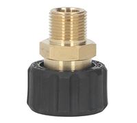 Aramox Adattatore a Fessura a Pressione Ottone Durevole Pressione Dell'acqua 5000psi per la Sostituzione Magra Elettronica, Adatta per la Maggior Parte e Accessori Adatti (#2)