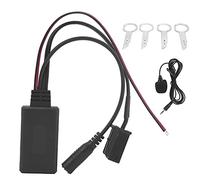 Aramox Adattatore Bluetooth 5.0 AUX con Microfono, Kit Vivavoce per Stereo Auto CD 5000/6000, 8 Pin