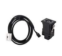 Aramox Adattatore Cavo, Adattatore Musicale ABS Ad Alta Resistenza per Spuerb 2008-2011 e Qctavia 2007-2011, Design Semplice Plug and Play per l'esperienza in Auto