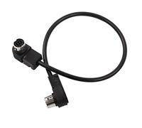 Aramox Adattatore di Ingresso per Auto, Cavo per Lettore CD Ad Alta Resistenza per Utenti e Utenti, Facile Sostituzione Plug and Play