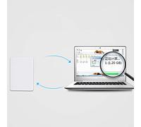 Aramox Adattatore MSATA SSD a IDE Mini PCIe MSATA SSD a 2,5 Pollici PATA IDE Convertitore a 44 Pin Scatola per Disco Rigido in ABS per da 3x5 Cm 3x7 Cm in Laptop Desktop (WHITE)