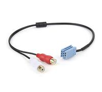 Aramox Adattatore per cavo, adattatore per cavo mini ISO a 8 pin per linea stereo per auto con cambia CD Bla - Punkt