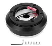 Aramox Adattatore per Volante, Adattatore per Corto per Volante Base in Acciaio Inossidabile Adatto per Civic/del sol/Accord/Prelude/CRX