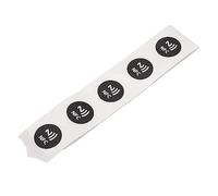 Aramox Adesivo NFC, 504 Byte NDEF Memoria, Ampia compatibilità, Portatile e Conveniente, 30 Pezzi Inclusi, Realizzati in PVC per Uso Esterno, Lettura, Scrittura, Riscrittura, Lettura, Compatibile