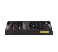 Aramox Alimentatore LED, Driver Alimentatore Switching per Strisce in Lega di Alluminio da 250 W CA da 170 a 260 V, Tensione Stabile a Dissipazione di Calore Cava per Cartelloni Luminosi con Strisce