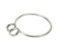 Aramox Anello di Recupero dell'ancora, Anello di Recupero dell'ancora Marina in Acciaio Inossidabile Lucidato 8 Mm per di Pesca per Yacht Barca