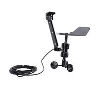 Aramox Anemometro del Ad Alta Resistenza per Ambiente, Sensore di velocità del, Sensore a 3 Tazze per Meteorologia, Copertura in Lega di Alluminio, Impermeabile IP64, per Uso Esterno