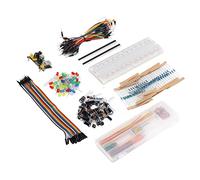 Aramox Assortimento di Componenti Elettronici, con Oltre 400 Componenti, Compatibile con il Kit Starter R3, per Progetti IoT e Robotica, Materiale PCB Premium, Design Efficiente, Chiaro