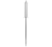 Aramox Asta di Affioratura in Acciaio Inossidabile Anti-SKID, Design della Maniglia Ergonomica, Strumento Affilato per Coltello da Leggero, Punta a Bordo Liscio (Stile 5)