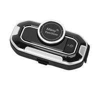 Aramox Auricolare Bluetooth per Moto, Auricolare per Casco Bluetooth in ABS con 5.0, Cancellazione del Rumore, Batteria da 850 MAh, 16 Ore di Riproduzione per i Pendolari dei Ciclisti a Pieno Facciale