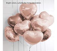 Aramox Ballo di Elio, Colori Vivaci, Adatti Alla Decorazione Domestica, Palloncini in Alluminio 10pcs 10 ', Palloncini Aggiungono un'atmosfera Romantica a Feste, Anniversari e Altro con 10'